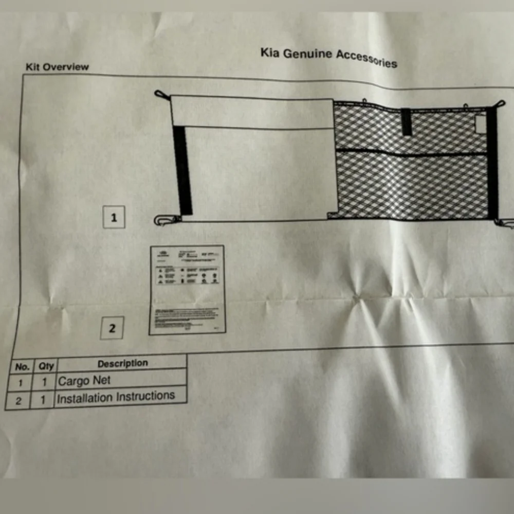 Kia Soul Cargo Net